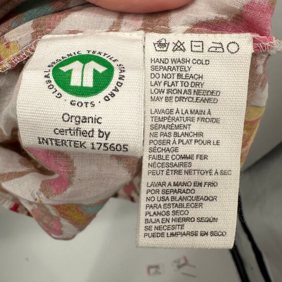 CLEOBELLA NWT Evereve Zola Puff Sleeve Organic Cotton Blouse // L - Picture 10 of 14